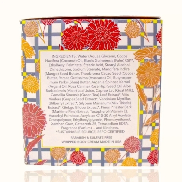 Beekman 1802 Golden Strawflower Zest Goat Milk Whipped Body Cream – 8oz – NIB - Picture 4 of 6